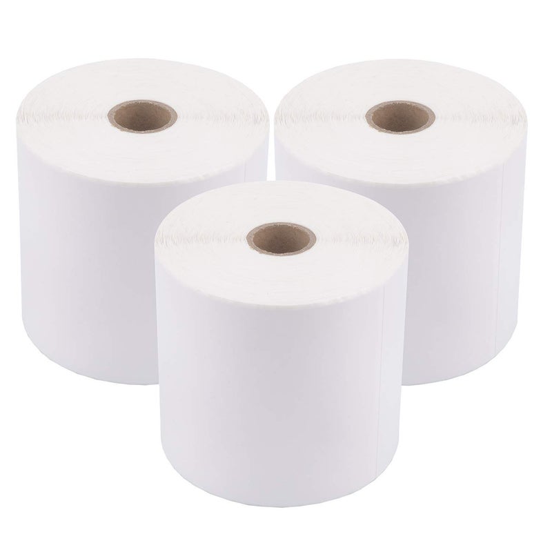 enKo Products enKo (3 Rolls, 1350 Labels) 4 x 6 Direct Thermal Address & Shipping Labels - Compatible 4x6 Shipping Label for Zebra Printer 2844 ZP450 ZP-500 ZP-505, Rollo, Eltron, Neatoscan - Image 1